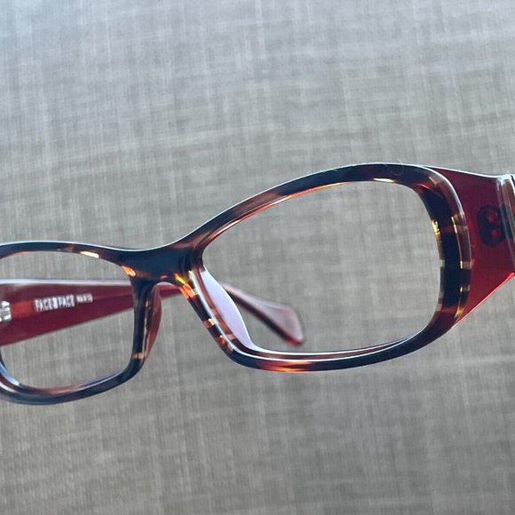 Face a Face Paris Women Eyeglasses Red Toroise Glasses Frame - Picture 2 of 11